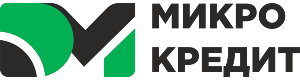 Двухцветный, черный с зеленым, логотип Dengiclick.kz, написанный кириллицей и латиницей, спереди расположена визуальная часть